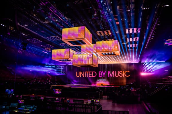 The stage for the 68th Eurovision Song Contest in Malmö